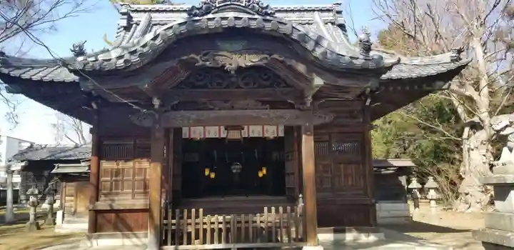 岡宮神社の本殿・本堂