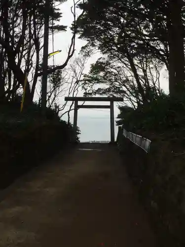 酒列磯前神社の景色