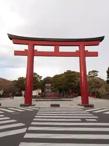 鶴岡八幡宮の鳥居