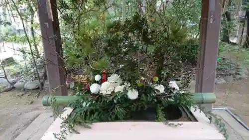 赤坂氷川神社の手水舎