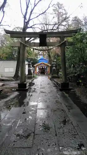 小金井神社の鳥居