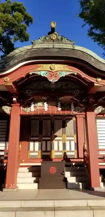 柴又八幡神社の本殿・本堂