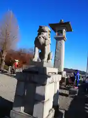 足利織姫神社の狛犬