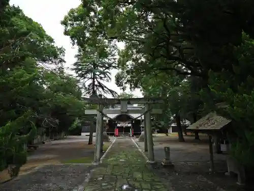 鰐河神社の鳥居