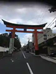 御香宮神社の鳥居