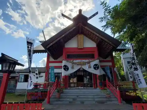潮見ヶ岡神社の本殿・本堂