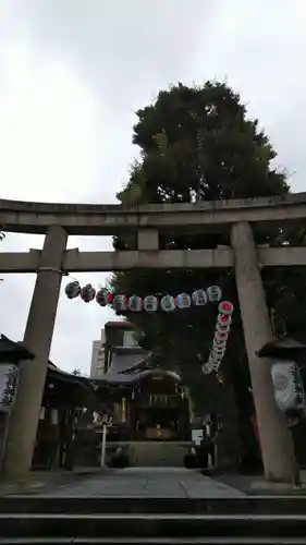 大鳥神社の鳥居
