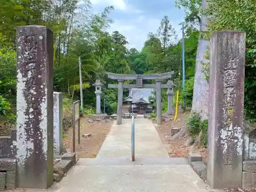 木曽三社神社の鳥居