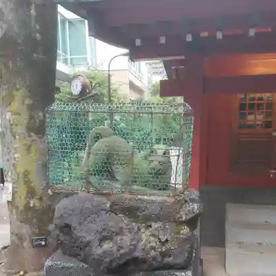 栁神社の狛犬