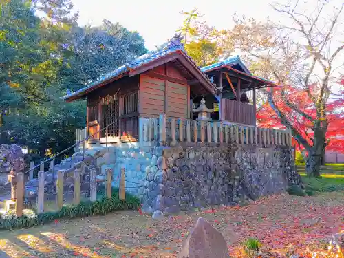 八劔社（萩原町戸苅）の本殿・本堂