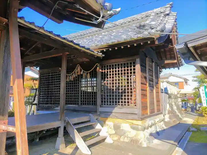 諸鍬神社の本殿・本堂