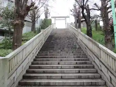 簸川神社の鳥居