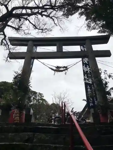 伊勢神社の鳥居