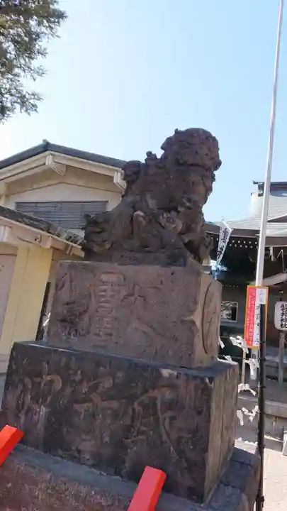 磐井神社の狛犬