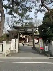 行田八幡神社の鳥居