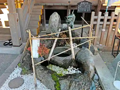 大井神社の手水