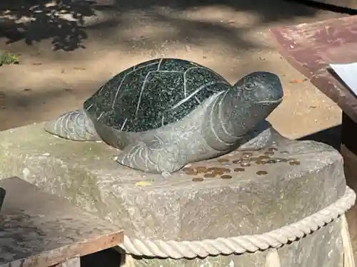 酒列磯前神社の狛犬