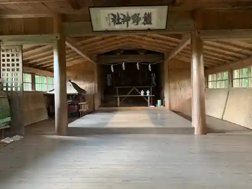 熊野神社の神楽