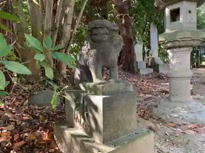 八幡神社の狛犬