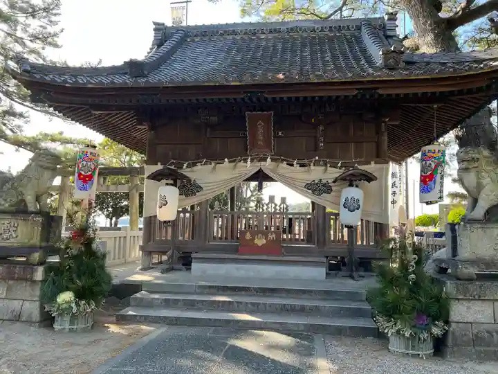 八百富神社の本殿・本堂