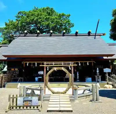安久美神戸神明社の本殿・本堂