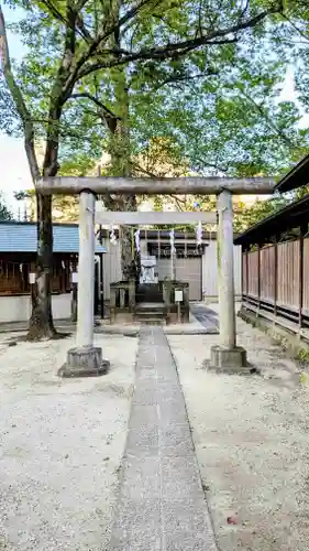 松戸神社の鳥居