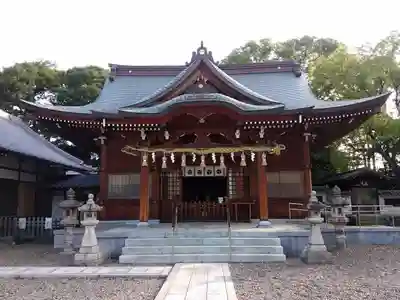 城山八幡社の本殿・本堂