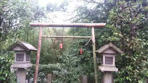 伏見神宝神社の鳥居