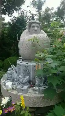 法輪寺の像
