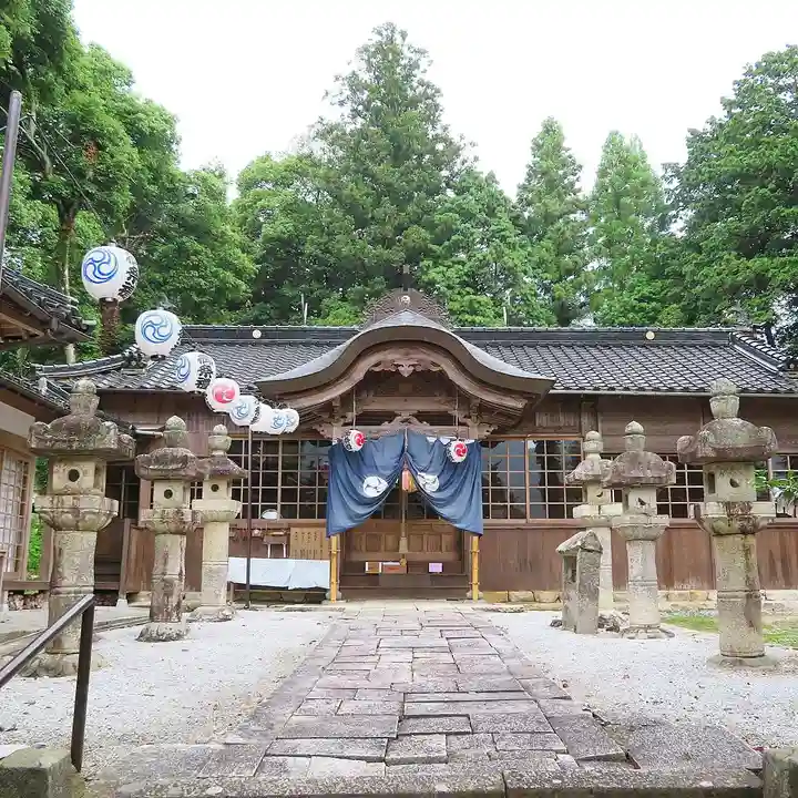 大元八幡神社の本殿・本堂