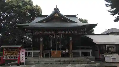 中野沼袋氷川神社の本殿・本堂