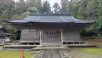 美麻奈比古神社の本殿・本堂