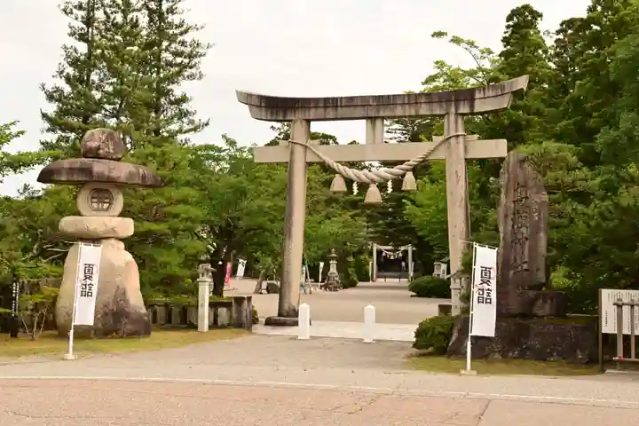 越中一宮 髙瀬神社(富山県)
