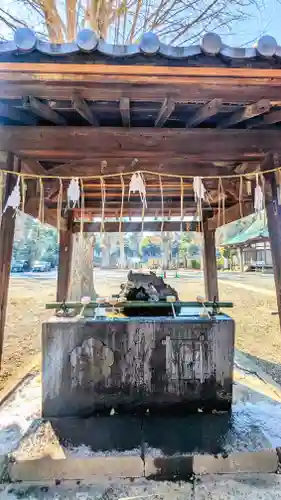 法華経寺の手水舎