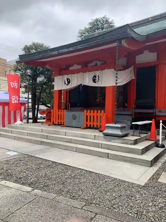 麻布氷川神社の本殿・本堂