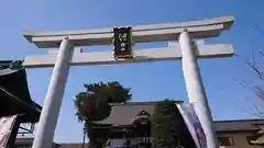 健田須賀神社の鳥居