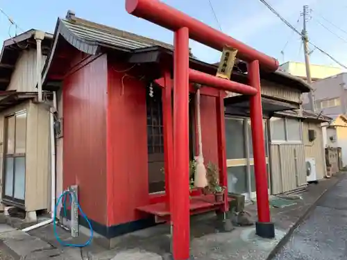 稲荷神社の鳥居