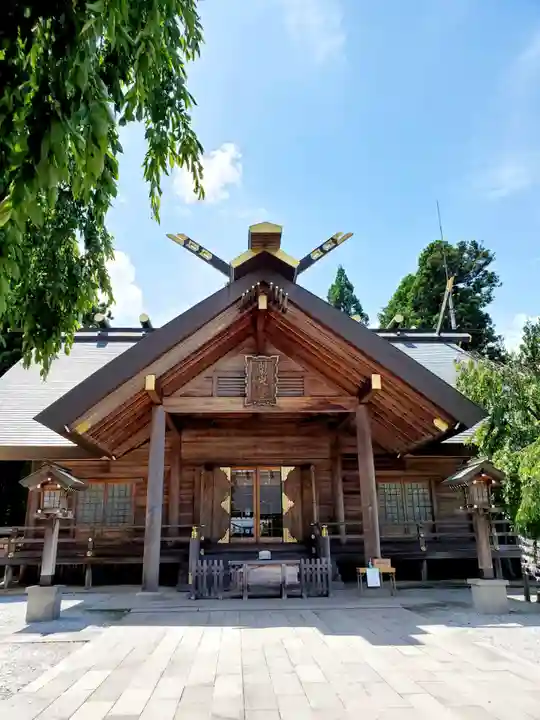 開成山大神宮の本殿・本堂