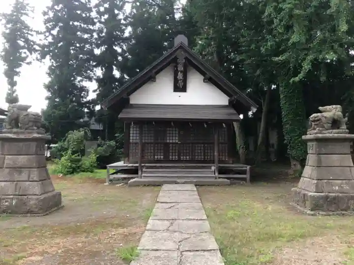 青森縣護國神社の本殿・本堂