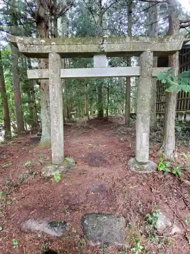 大葦神社の鳥居