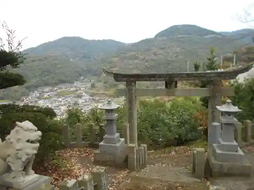 日羅将軍神社の鳥居