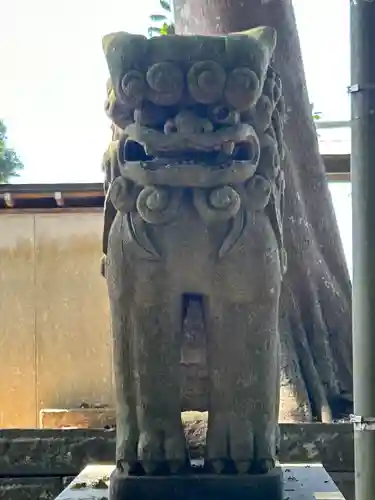 酒列磯前神社の狛犬