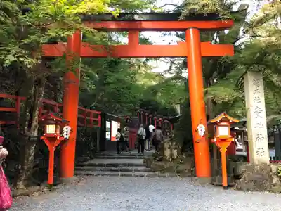 貴船神社の鳥居