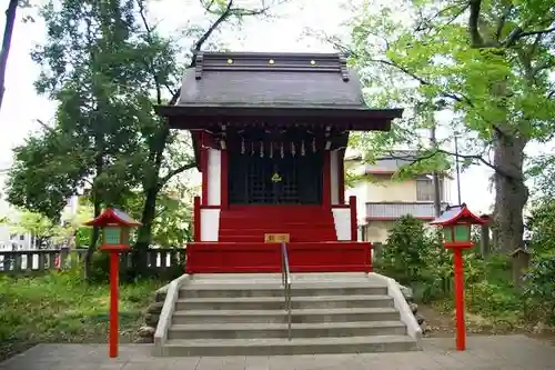 柞祖霊社の本殿・本堂