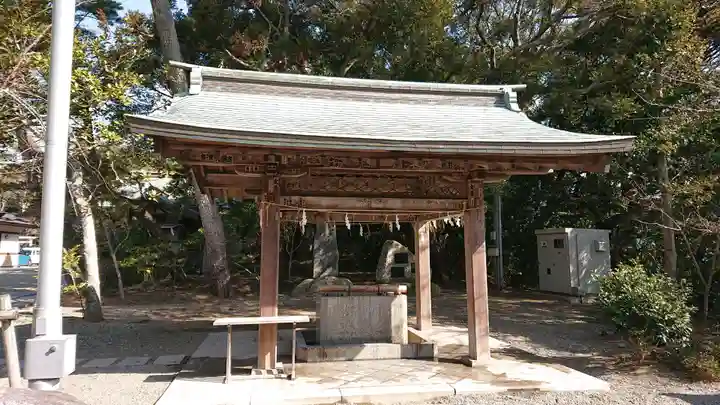 大洗磯前神社の手水舎