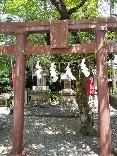 五泉八幡宮の鳥居