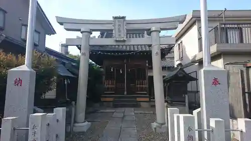 熊野山神社の鳥居