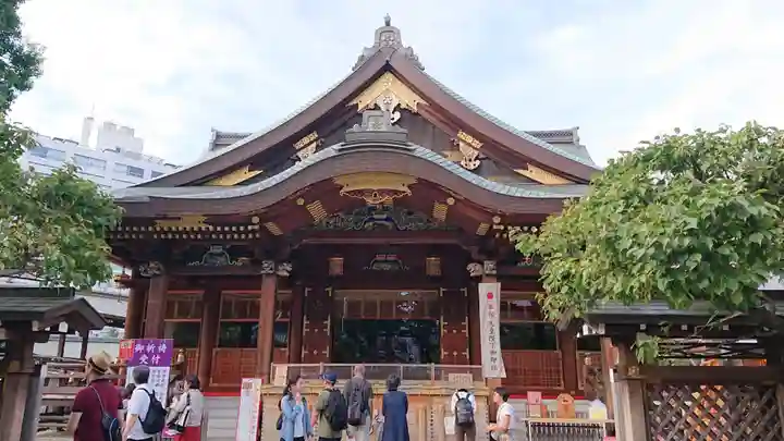 湯島天満宮の本殿・本堂