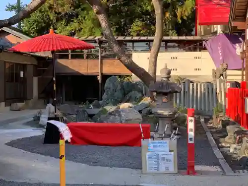 別小江神社の庭園