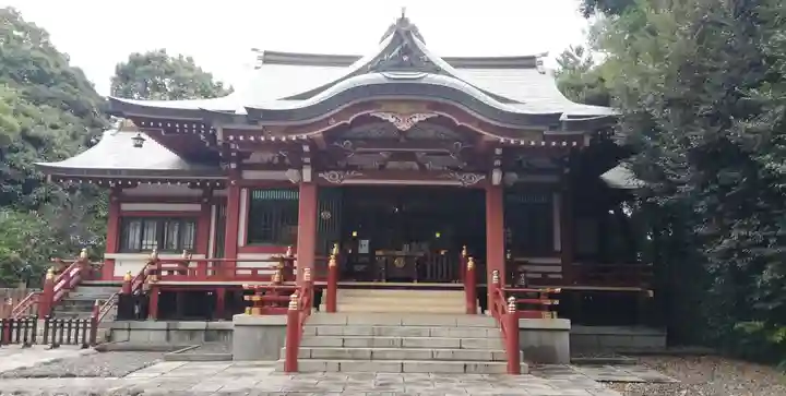 武蔵野八幡宮の本殿・本堂